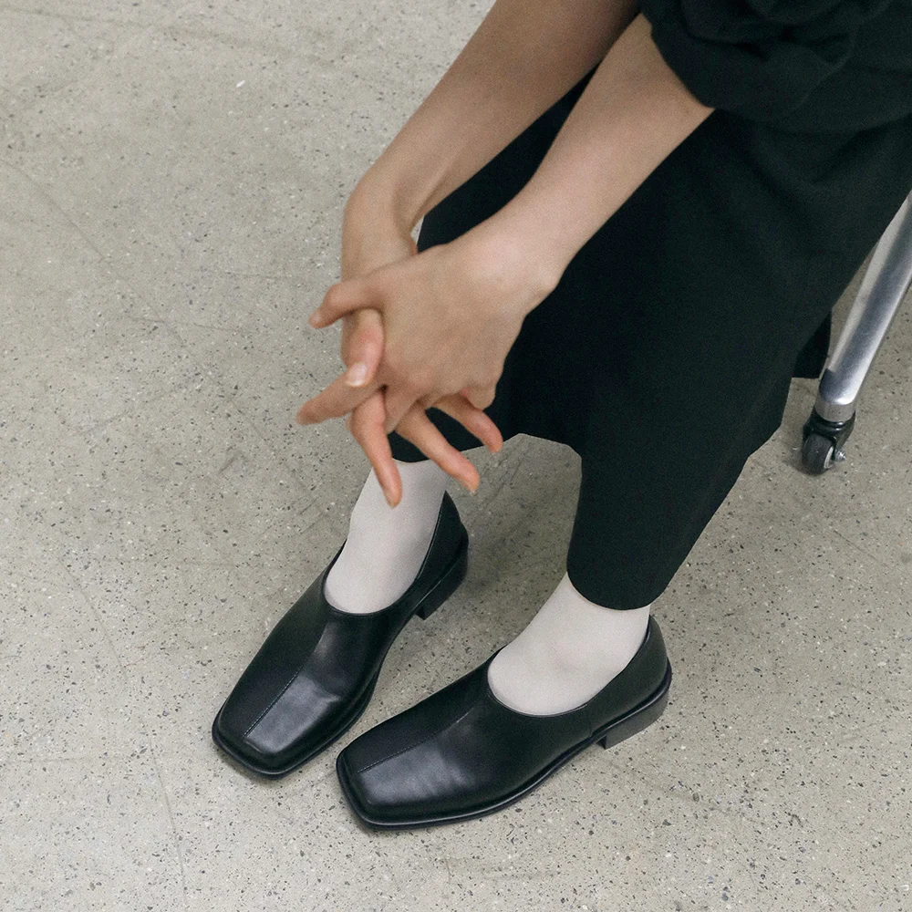 MARS Square Loafers (2color)