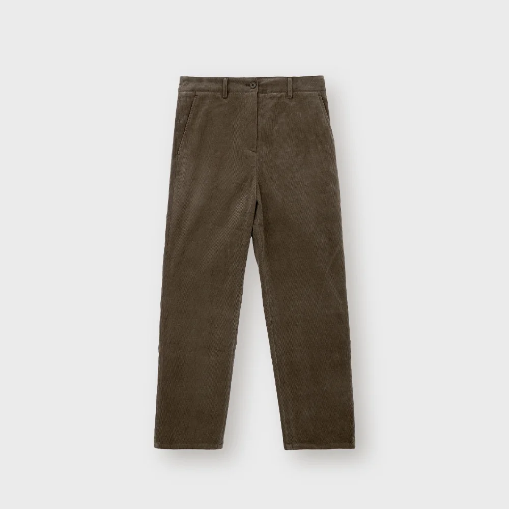 25FW W Corduroy Pants, Brown