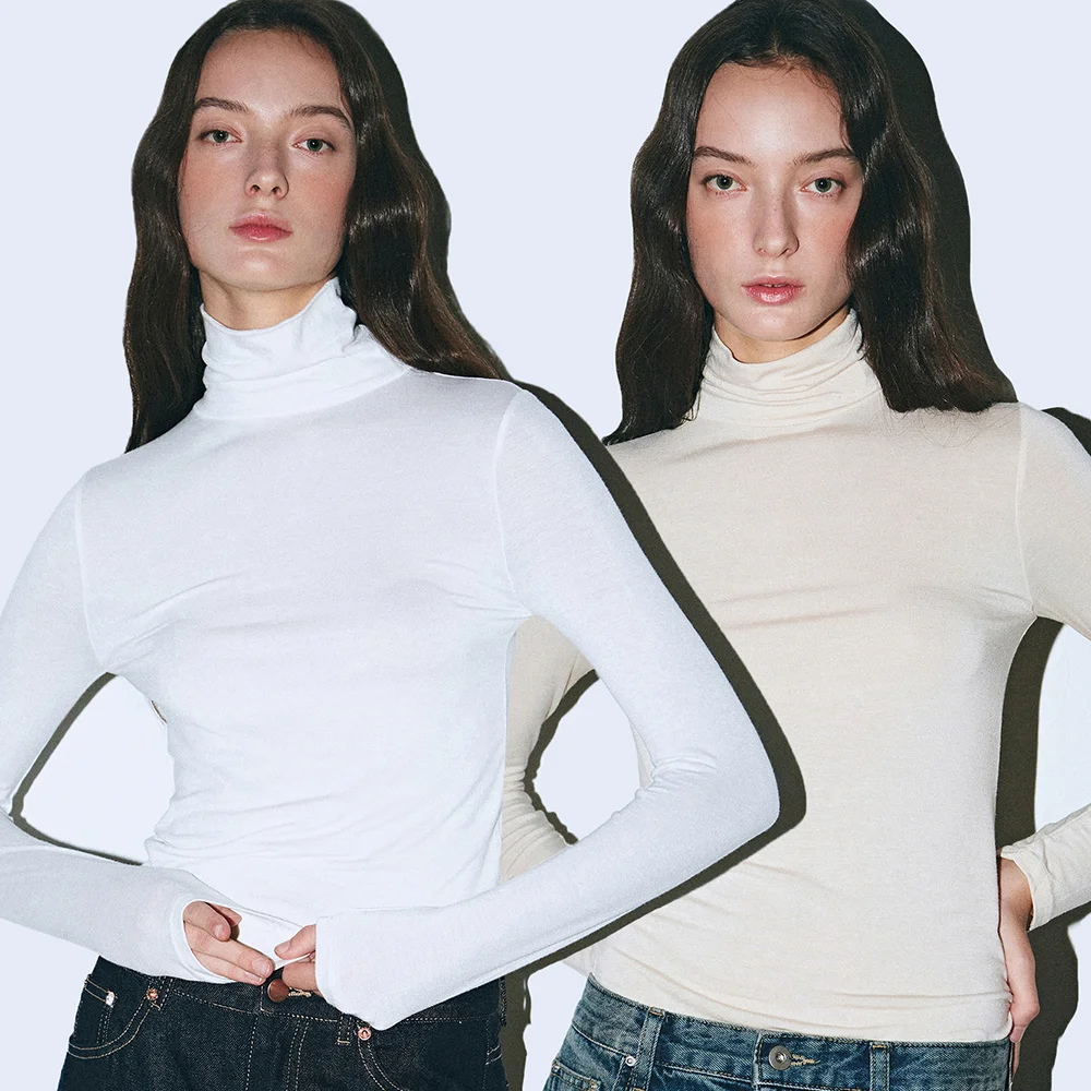 MINIMAL SPAN TURTLENECK_7 COLOR