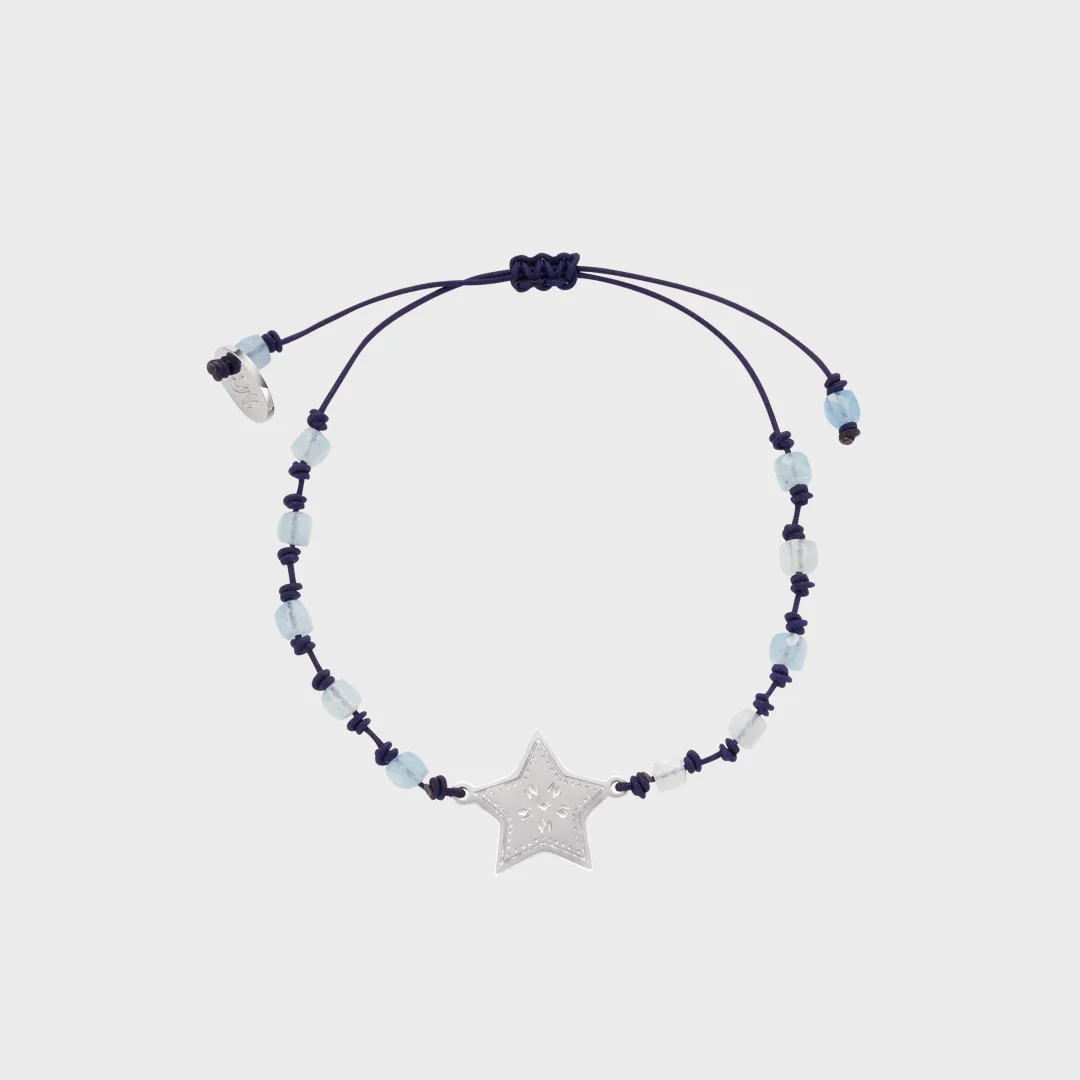 star parts bracelet-blue