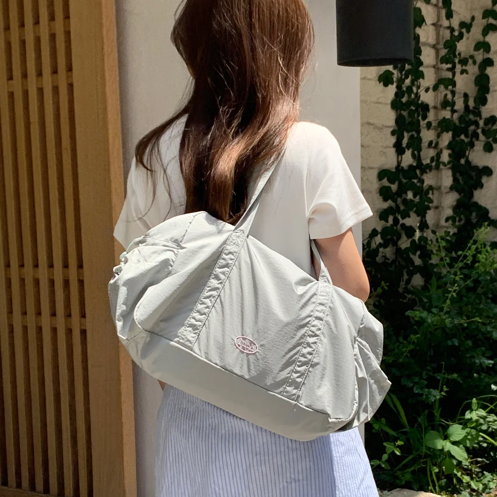 (2次入貨) Daily Sporty Duffle Bag _ LIGHT GREY