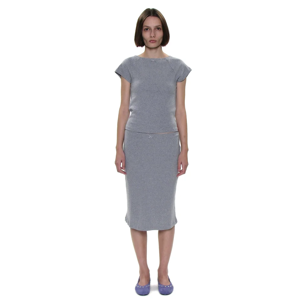 PWC LACE TRIM EYELET MIDI SKIRT_MELANGE