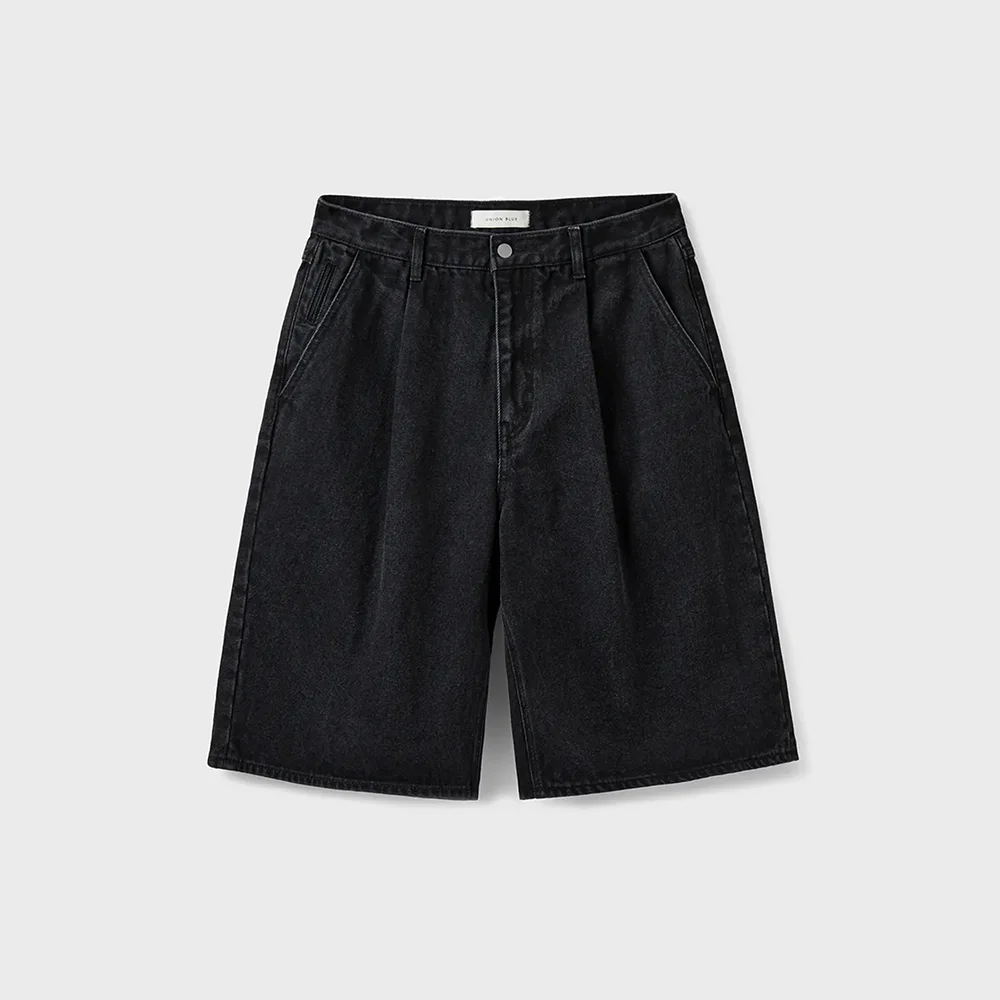 DENIM BERMUDA SHORTS