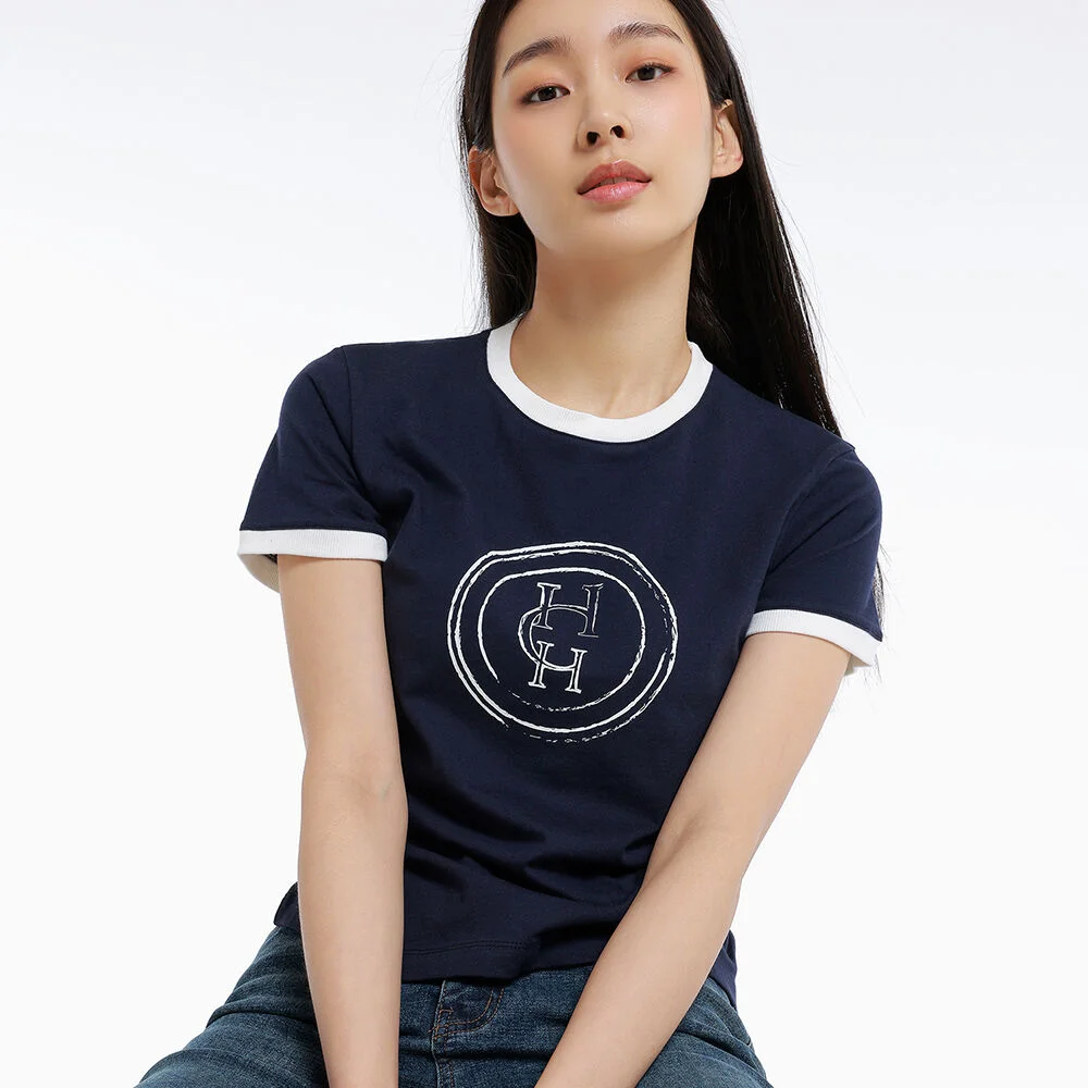 HARDCORE LOGO VINTAGE TEE Navy