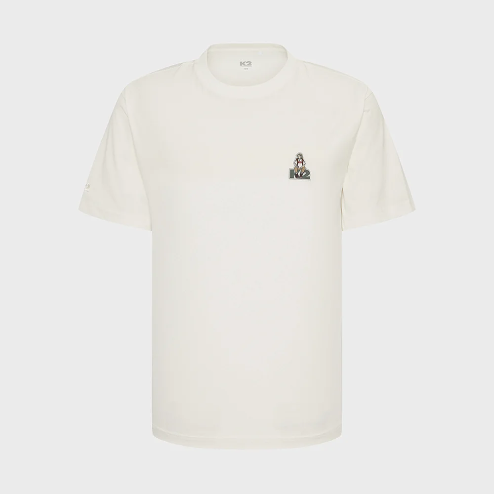 OLA 必備款 短袖 圓領_Off White_KMM26237W3