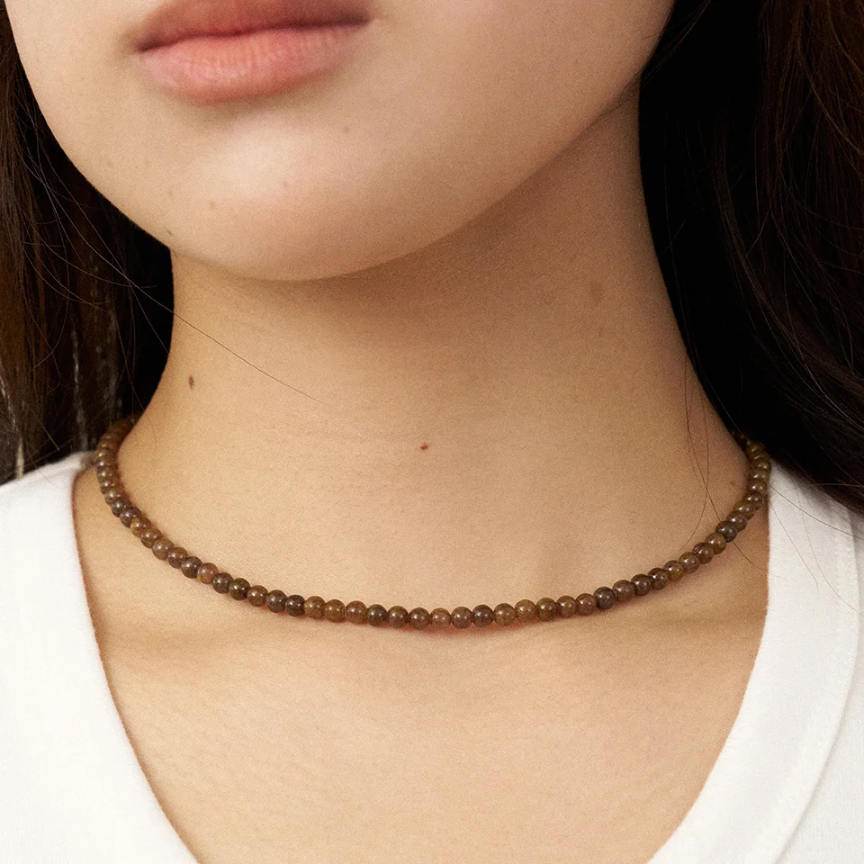 brownstone necklace