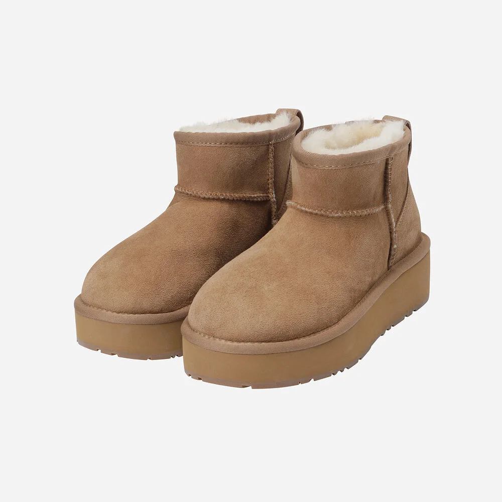 Fluff High Warm 靴子(TAN)