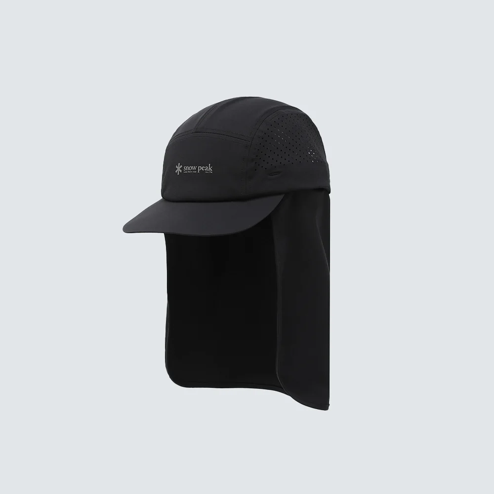 涼感 遮陽 Camp Cap Black (S25MUFCC75)