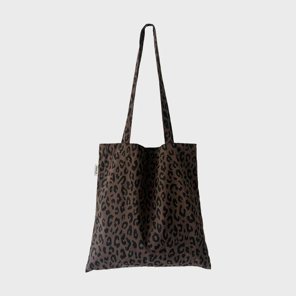 Leopard Bag (豹紋袋) Brown