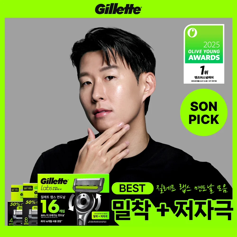 Gillette Labs 深層潔淨皂 剃鬚刀片