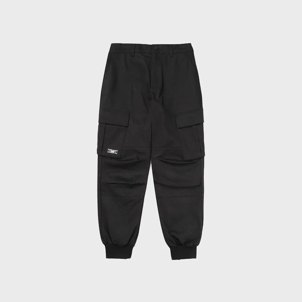 NYC LABEL CP MULTI POCKET JOGGER PANTS 黑色