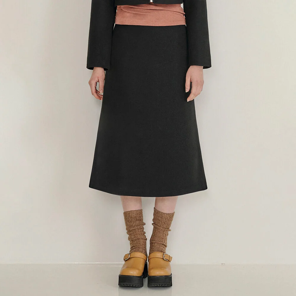 Set Long Skirt (Black)