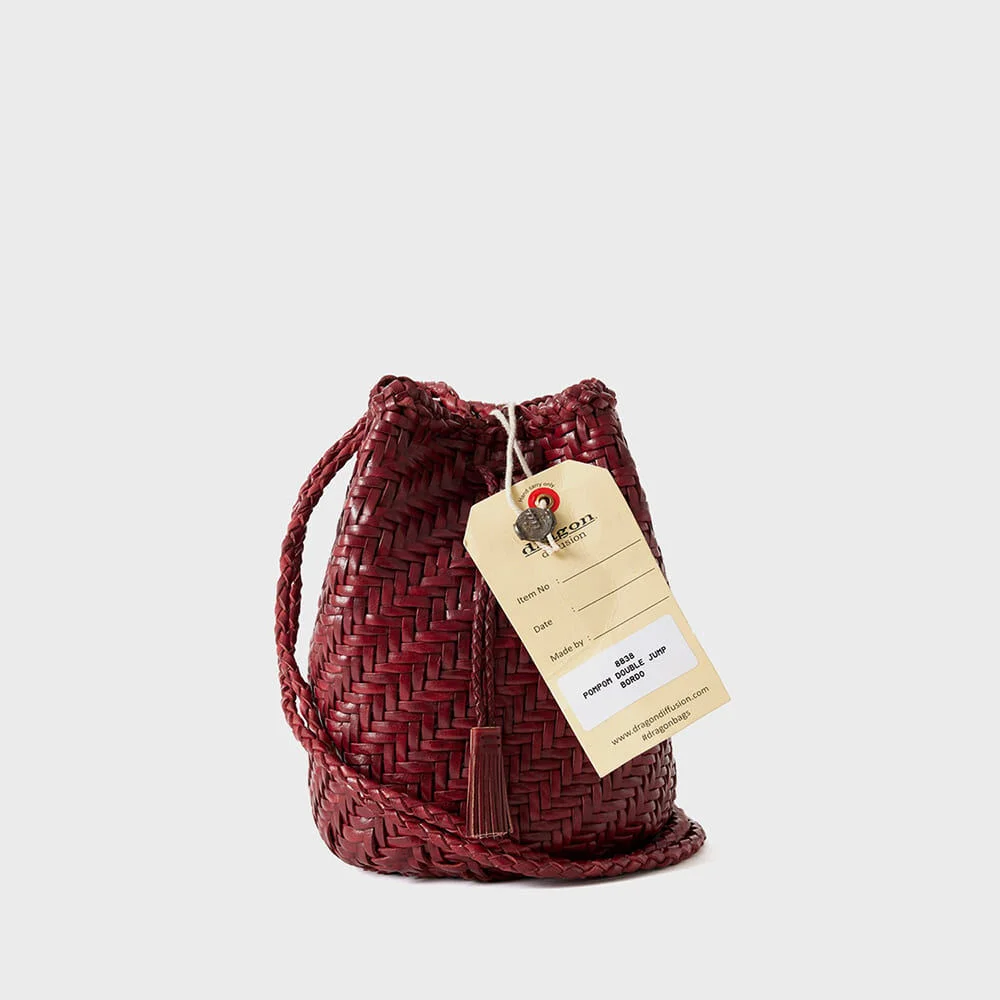 Pom Pom 雙 Jump 8838 Bordo Dragon Bag