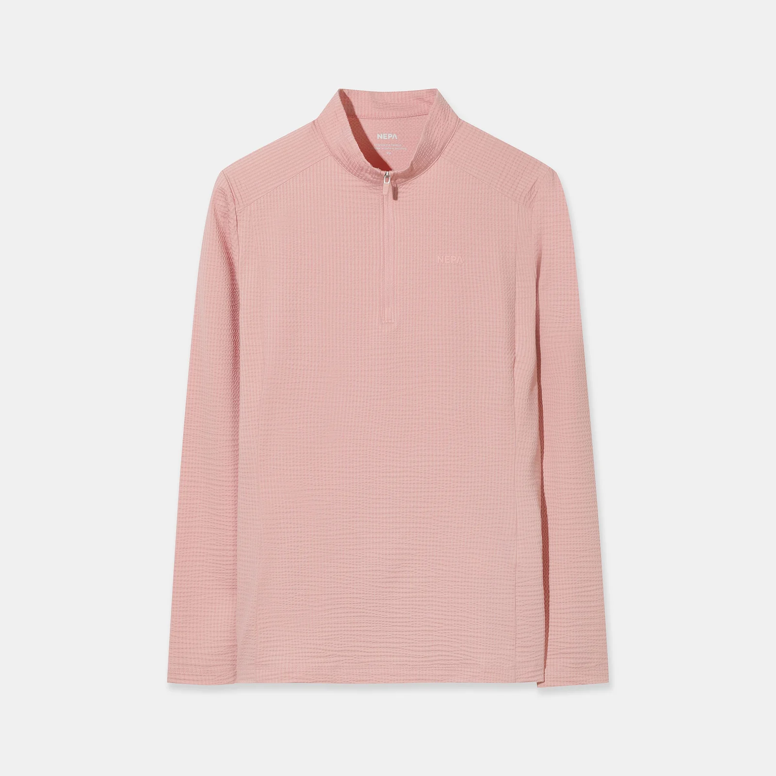 NEPA/Official Direct 7M45417 女裝 Renew 泡泡紗 長袖 拉鏈 T恤