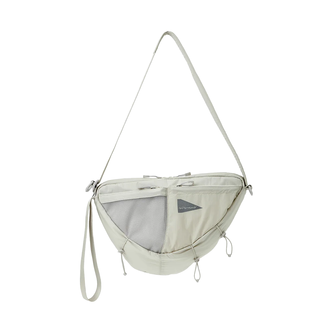 NTWFP CITY TREK CROSS BAG LIGHT GREY