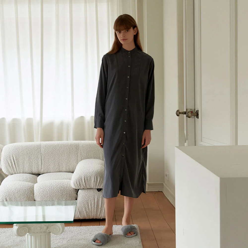 Mandarin Silky Stitch Dress/Jacket 柑橘 絲滑 縫線 連身裙/外套