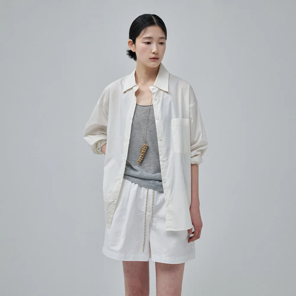 FORLAN COTTON SHIRT_CREAM