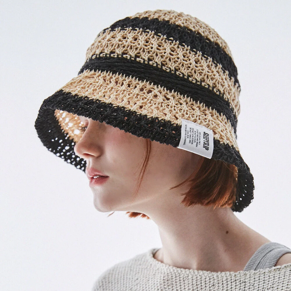 SUMMER BEACH BUCKET HAT(6COLOR)