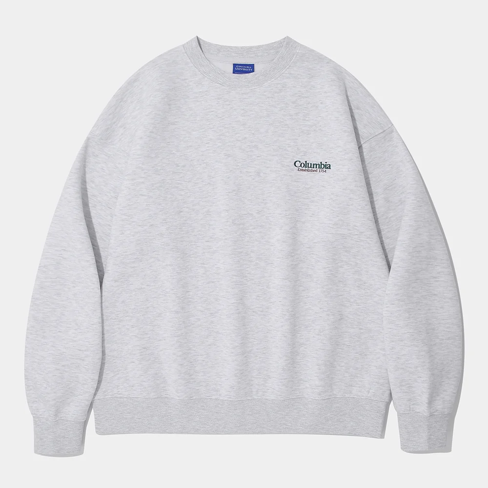 NYC EMB FLEECE SWEAT SHIRT_LIGHT M GRAY