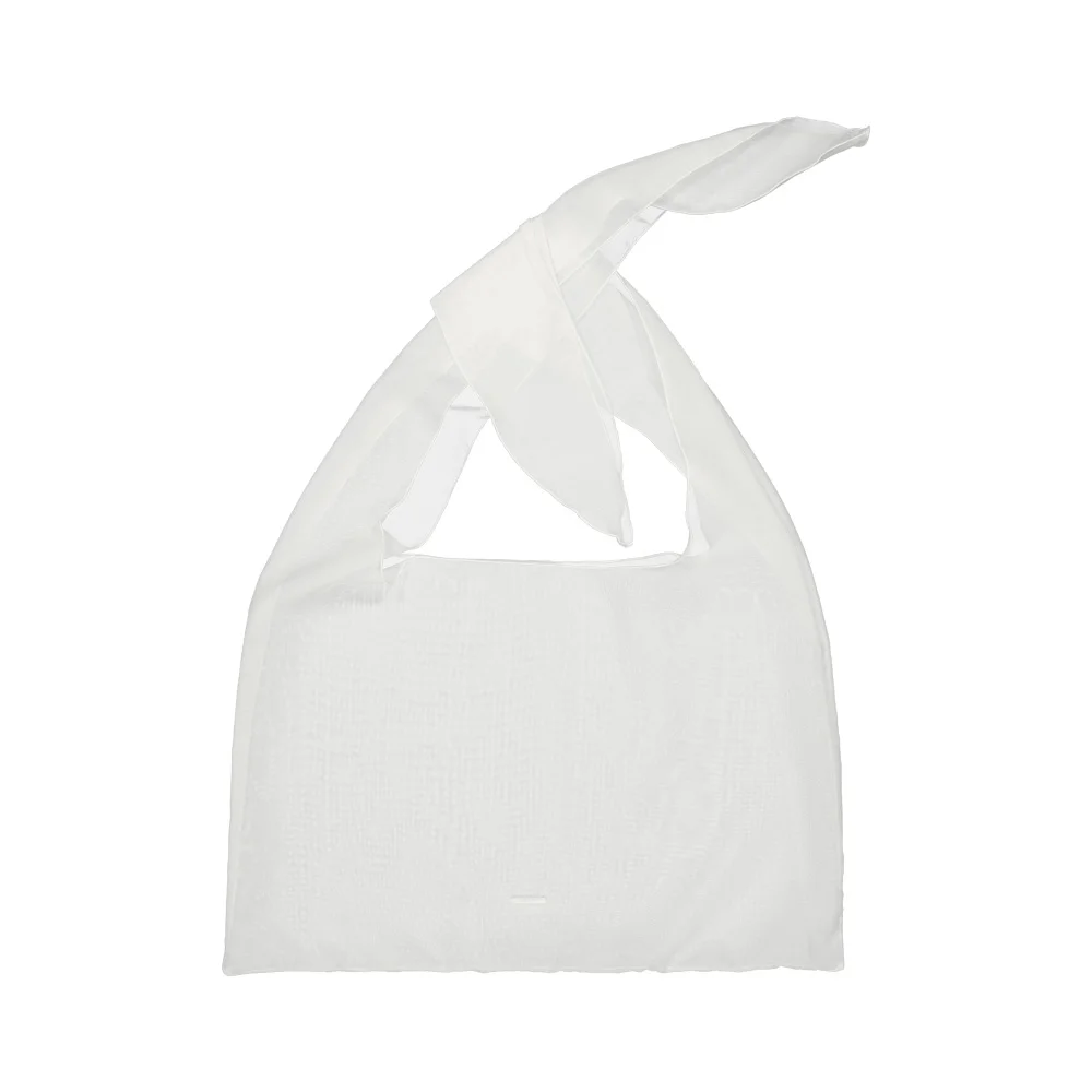 Mesh Shoulder Bag (Cream)