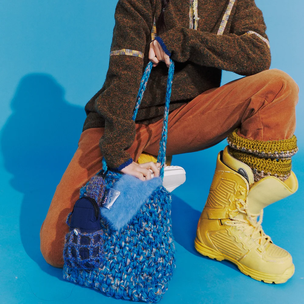 BOOTS BAG CLAIRE BLUE