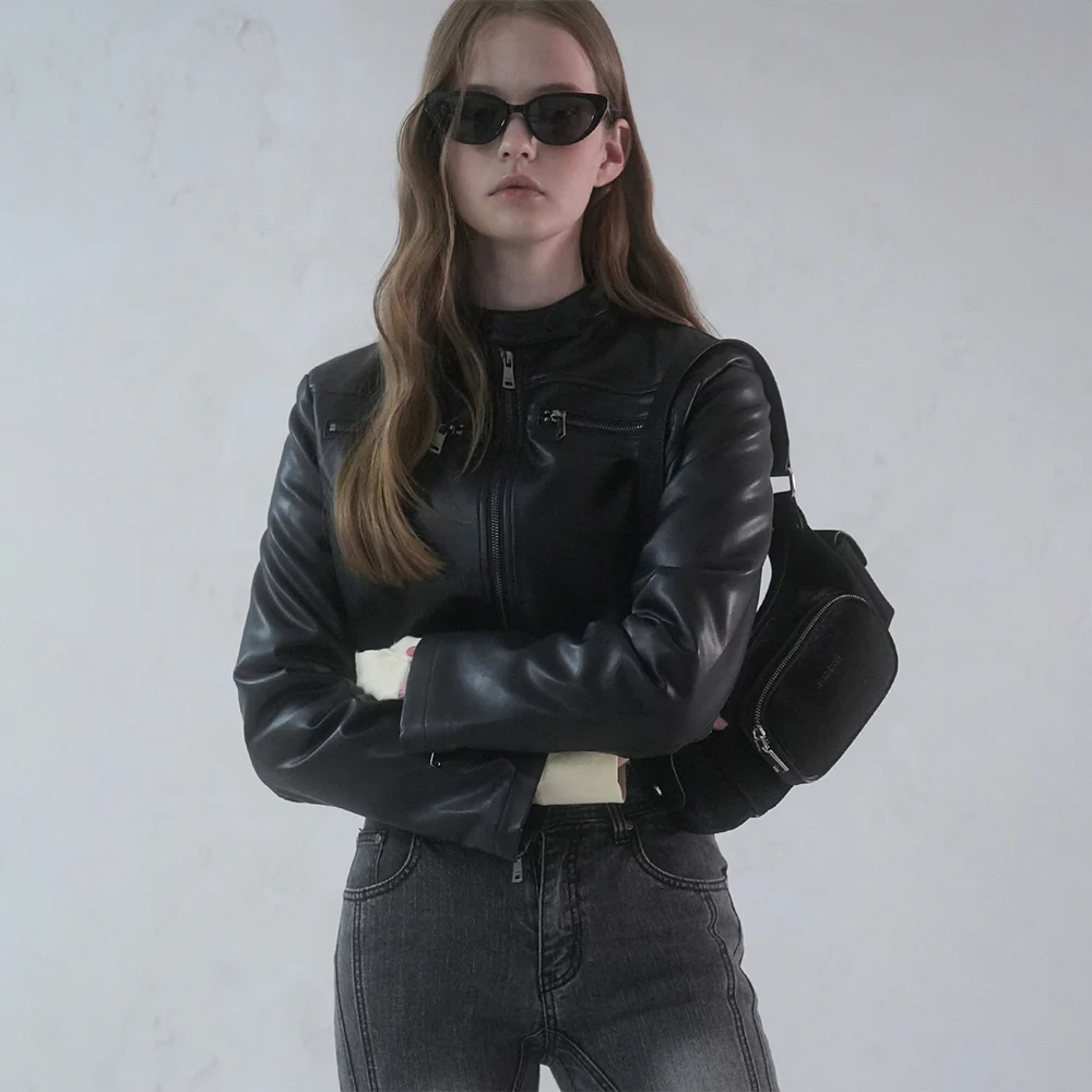 Rider Art Leather Jacket - 2COL