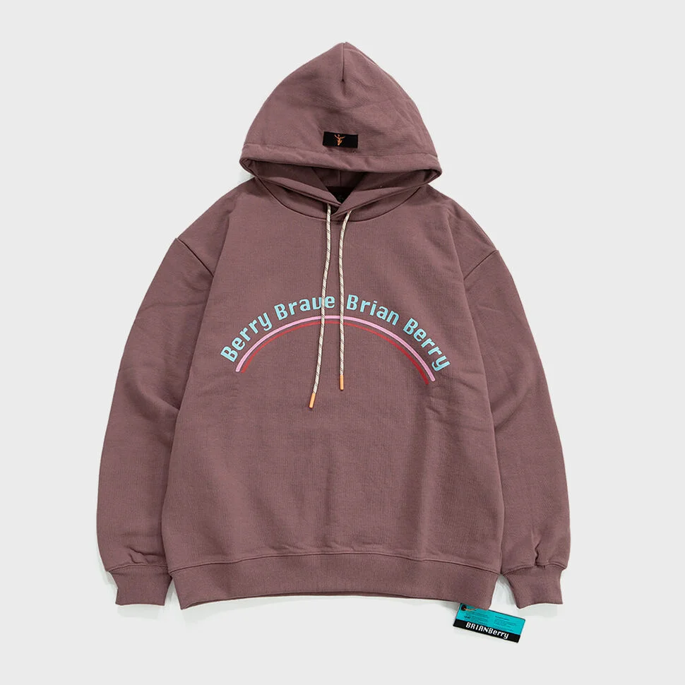 STINGRAY HOODIE TEE_BURGUNDY