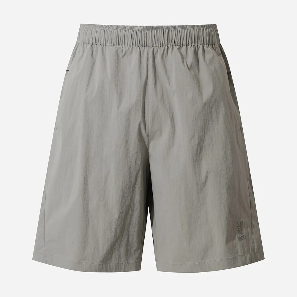 自然 鬆緊帶 舒適 基本款 短褲(CHARCOAL GREY)