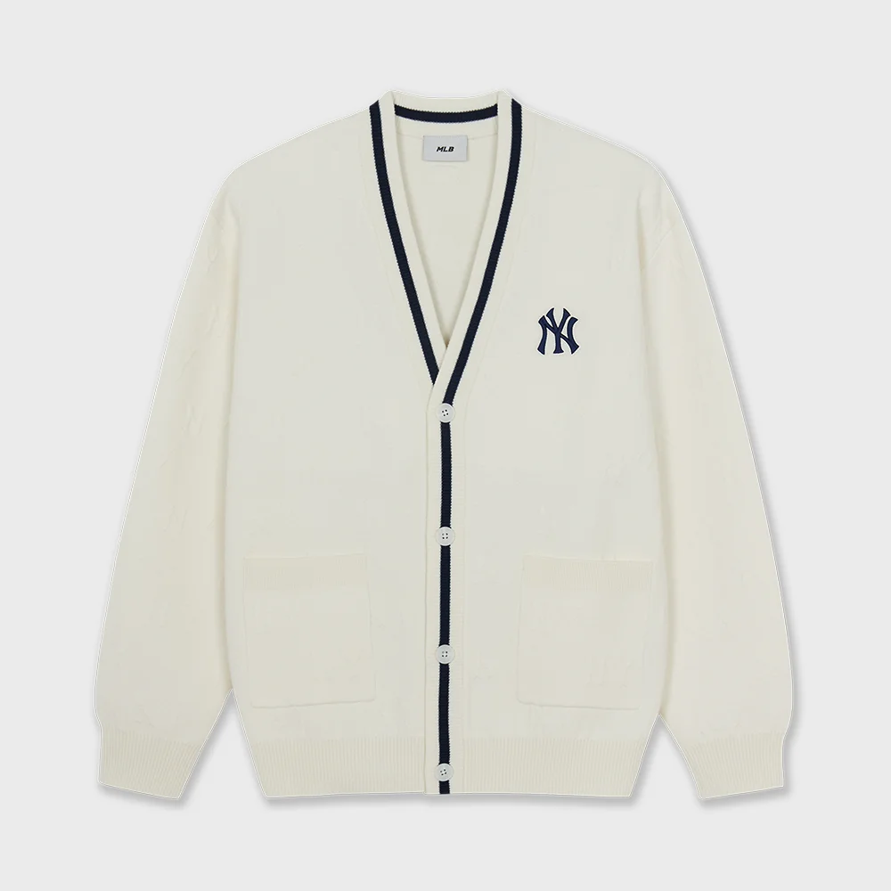 經典 Monogram Tonton 開襟外套 NY (Cream)