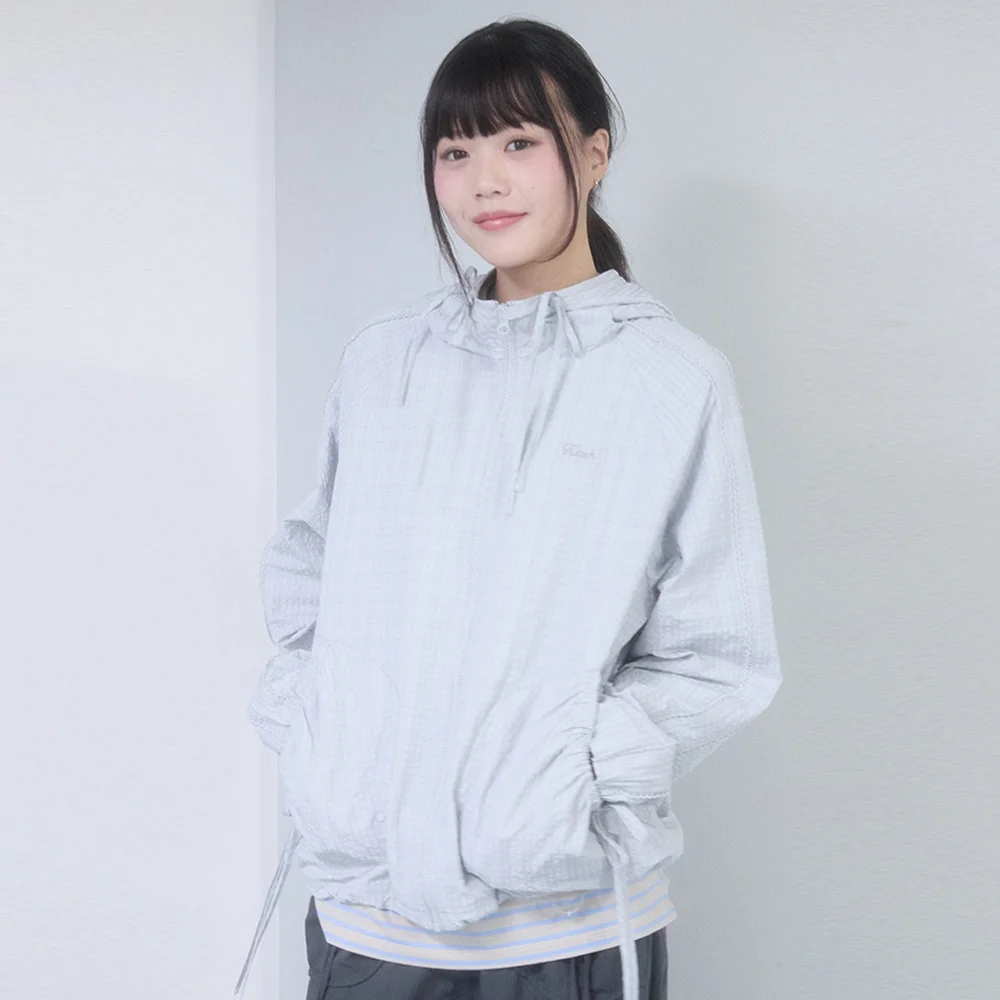 蕾絲 點綴 寬鬆版型 風衣
