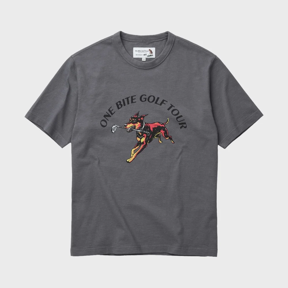 Artwork Short-sleeve T-shirts_ Dog AYTAW26601GYX