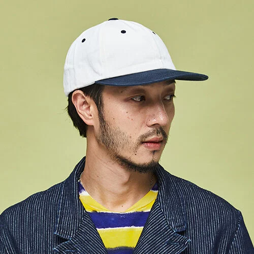 (What's funny) Cotton Ball cap- Ivory