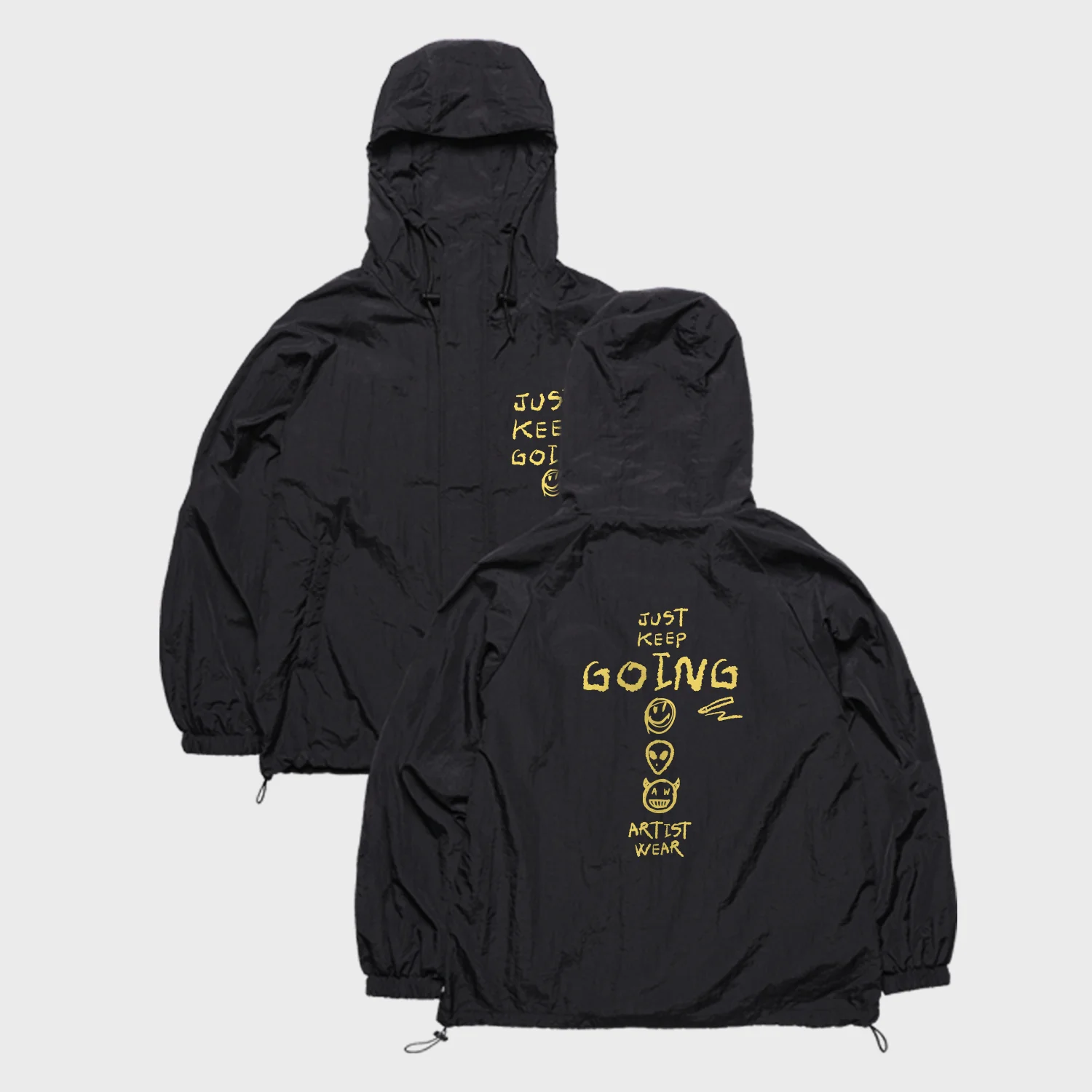 Keep Going 連帽衫 防風外套