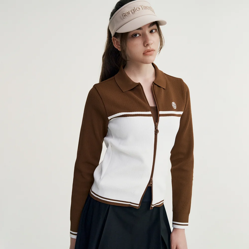 W Goat Damarindo Better Knit 拉鏈 開襟外套(BROWN)