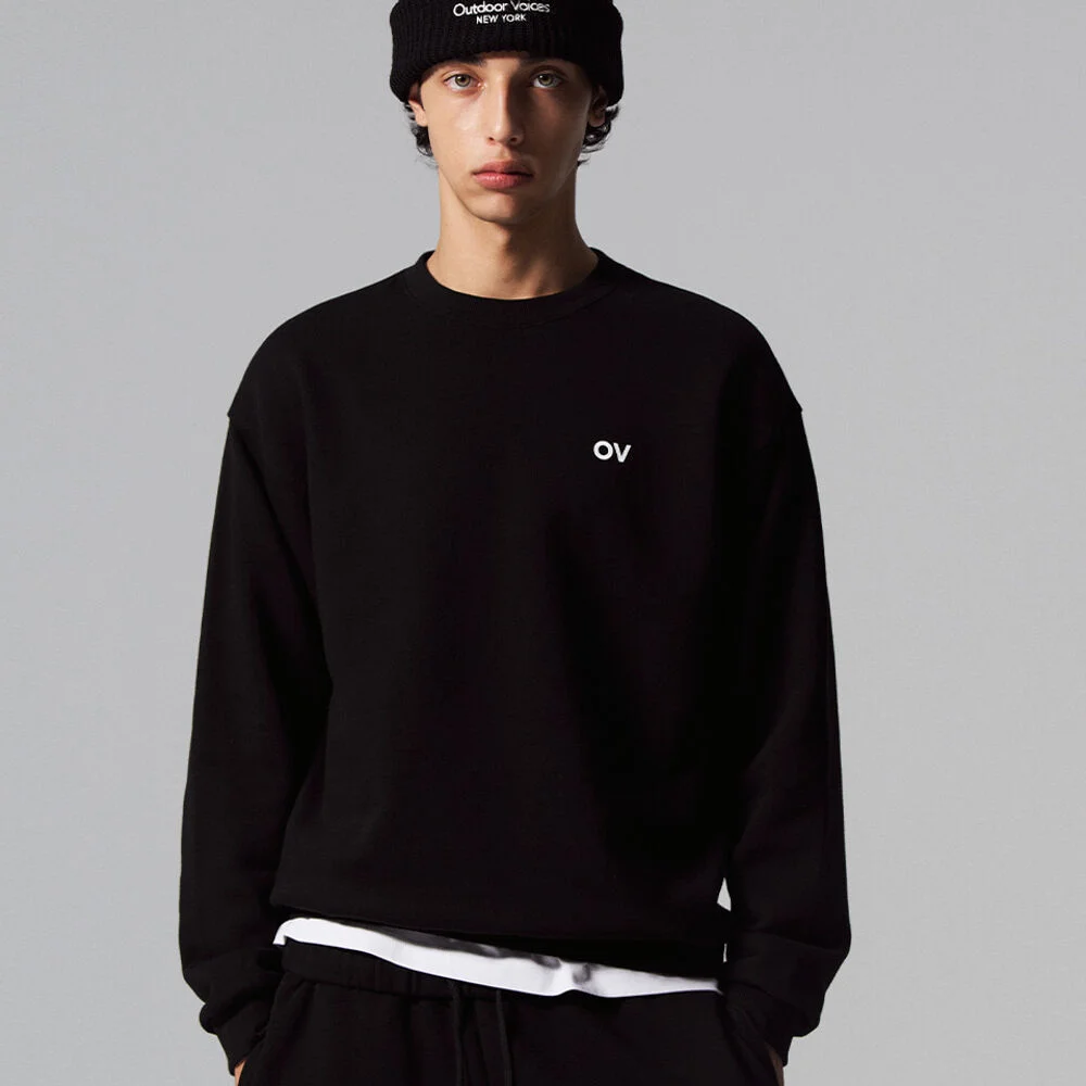 OV LOGO SWEATSHIRT (BLACK)