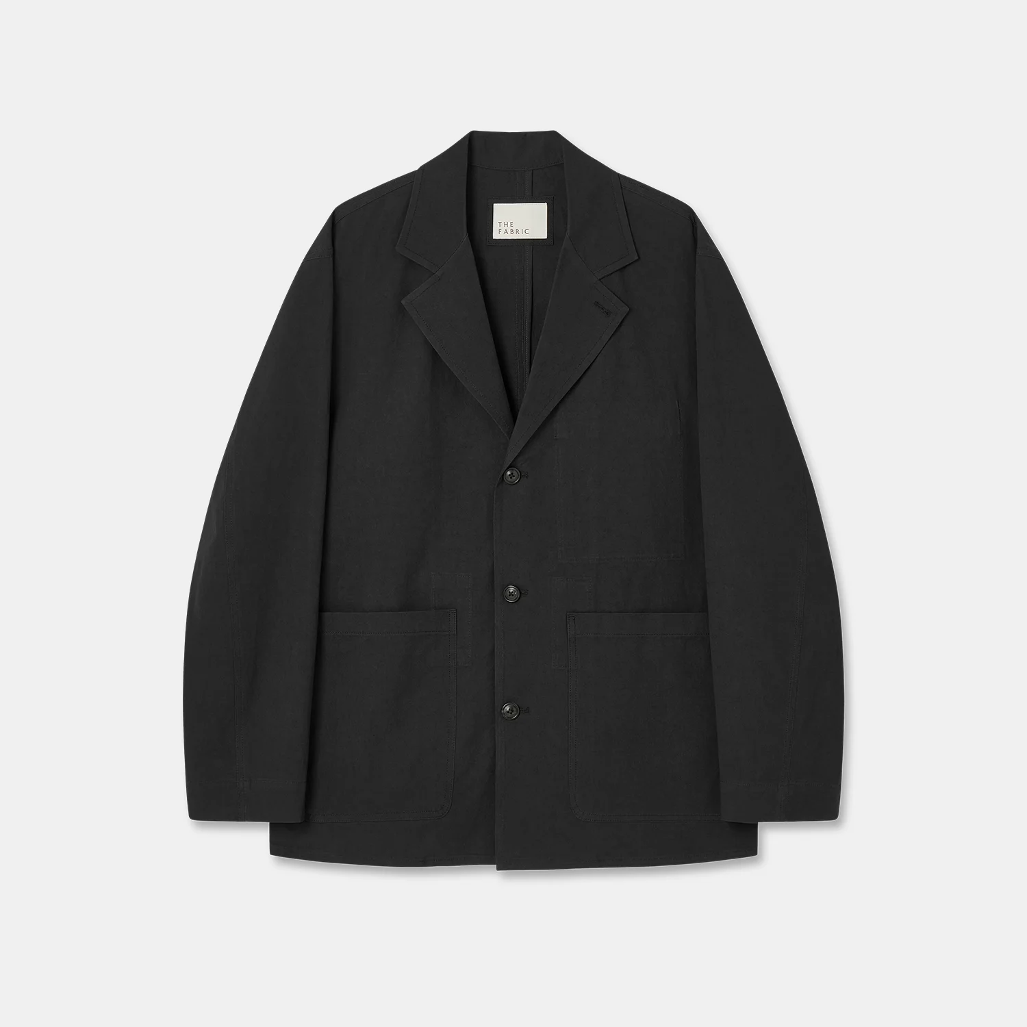 SUNNY DRY TWILL 3 BUTTON JACKET BLACK