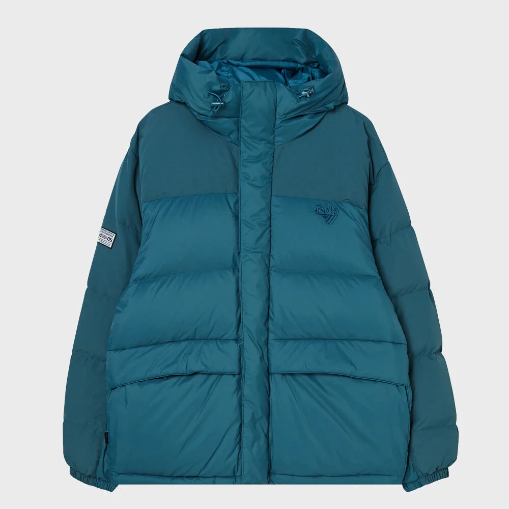 BLOCK HOODIE DOWN