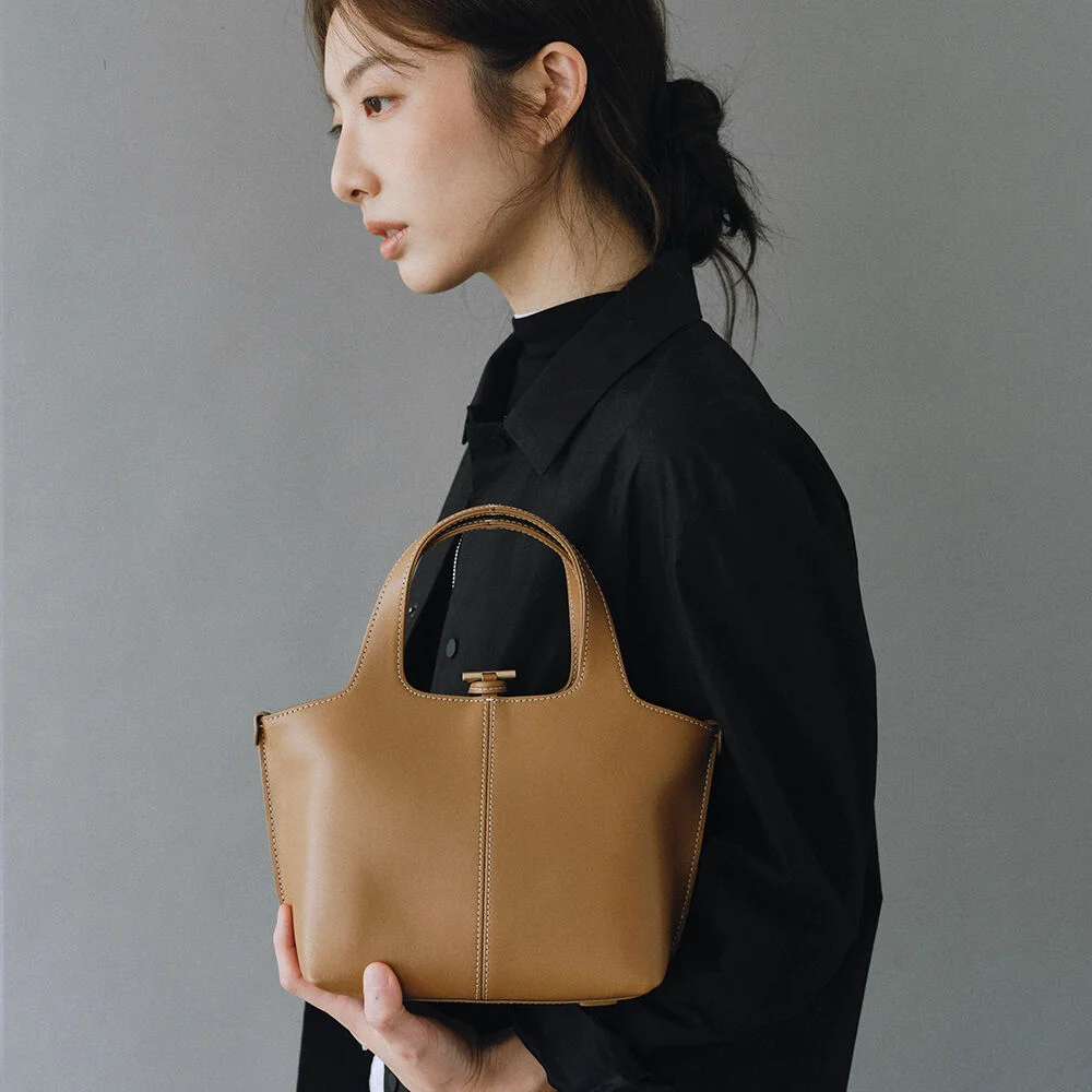 PANIER PETIT BAG (TAN BROWN)