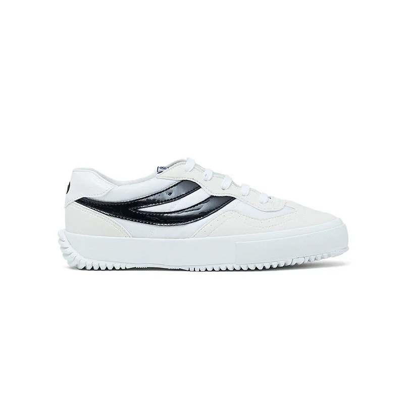 Superga 2837 超細纖維 尼龍 白黑 S111HKW909