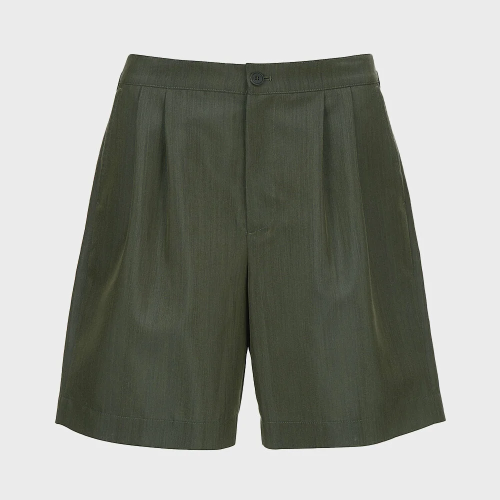 WIDE BASIC SHORTS KHAKI