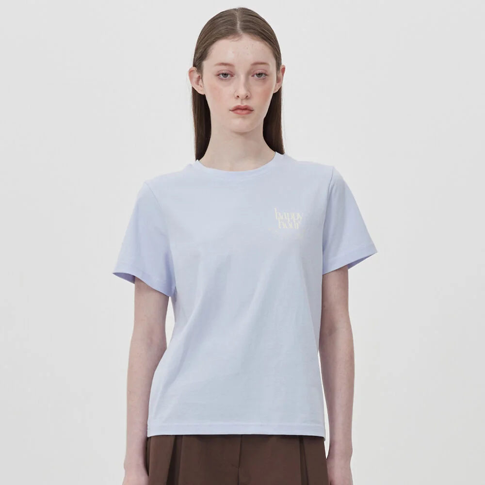 Happy hour T-shirt_lavender
