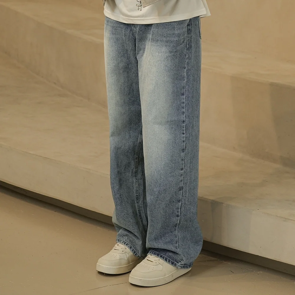 M234 NEW CAT WIDE PANTS_MEDIUM BLUE