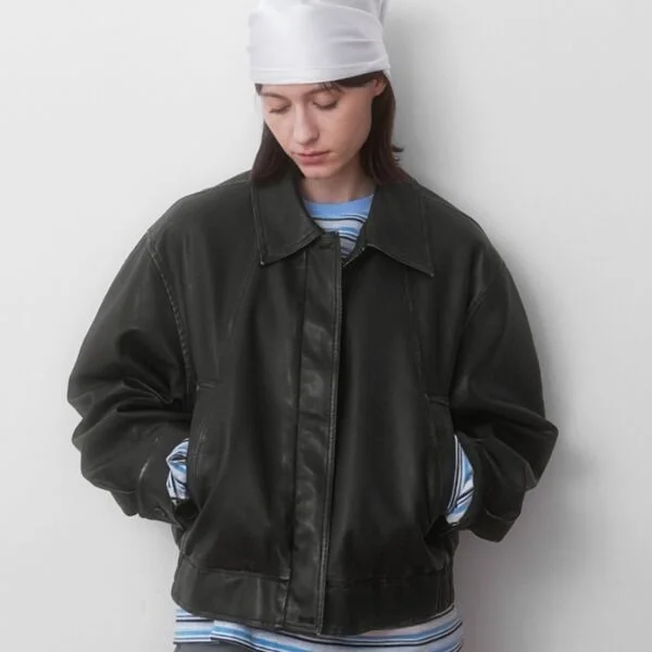 VINTAGE WASHED BLOUSON JUMPER (JP-597)