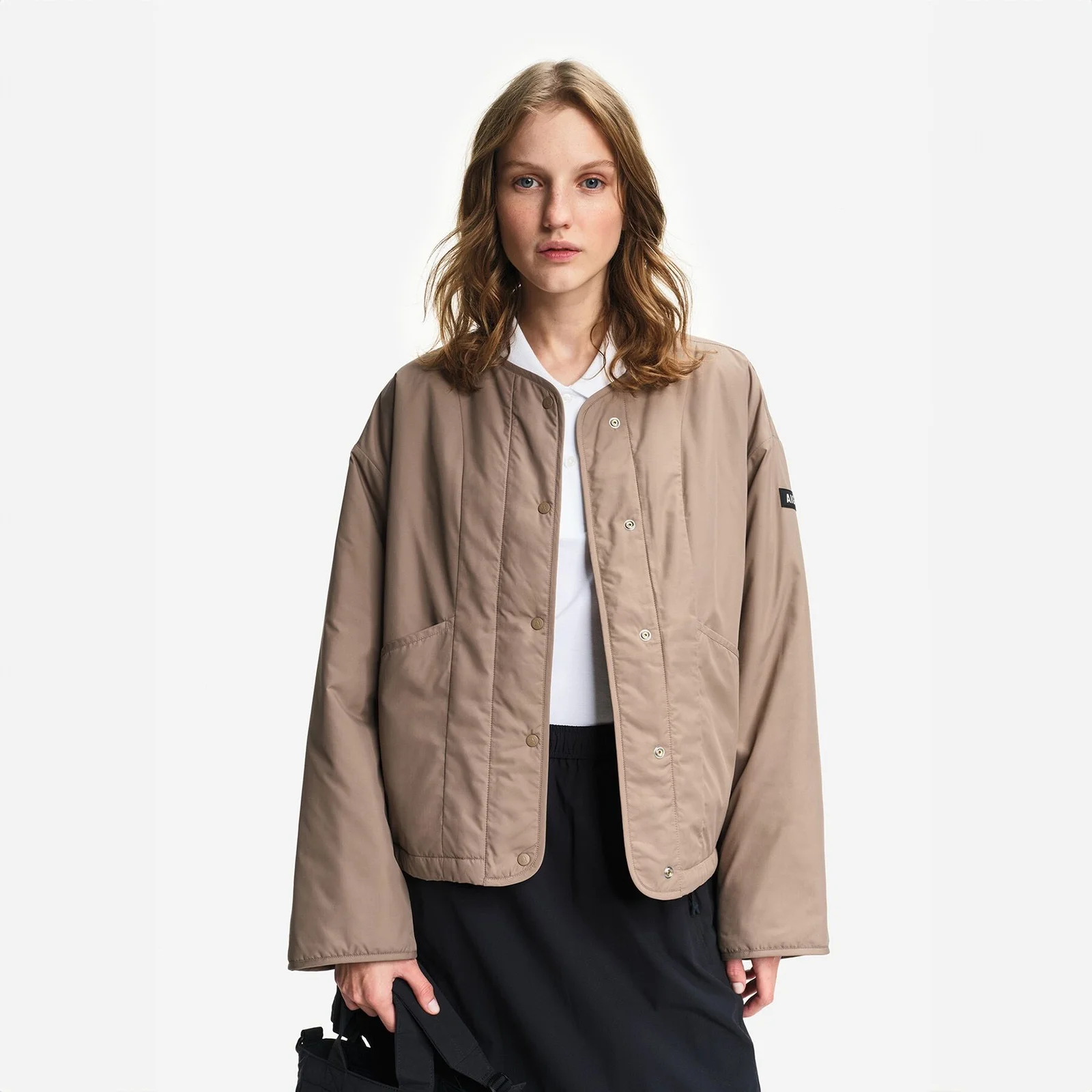 女裝 防潑水 淺 羽絨外套 外套 AIS26WOUI001WAL