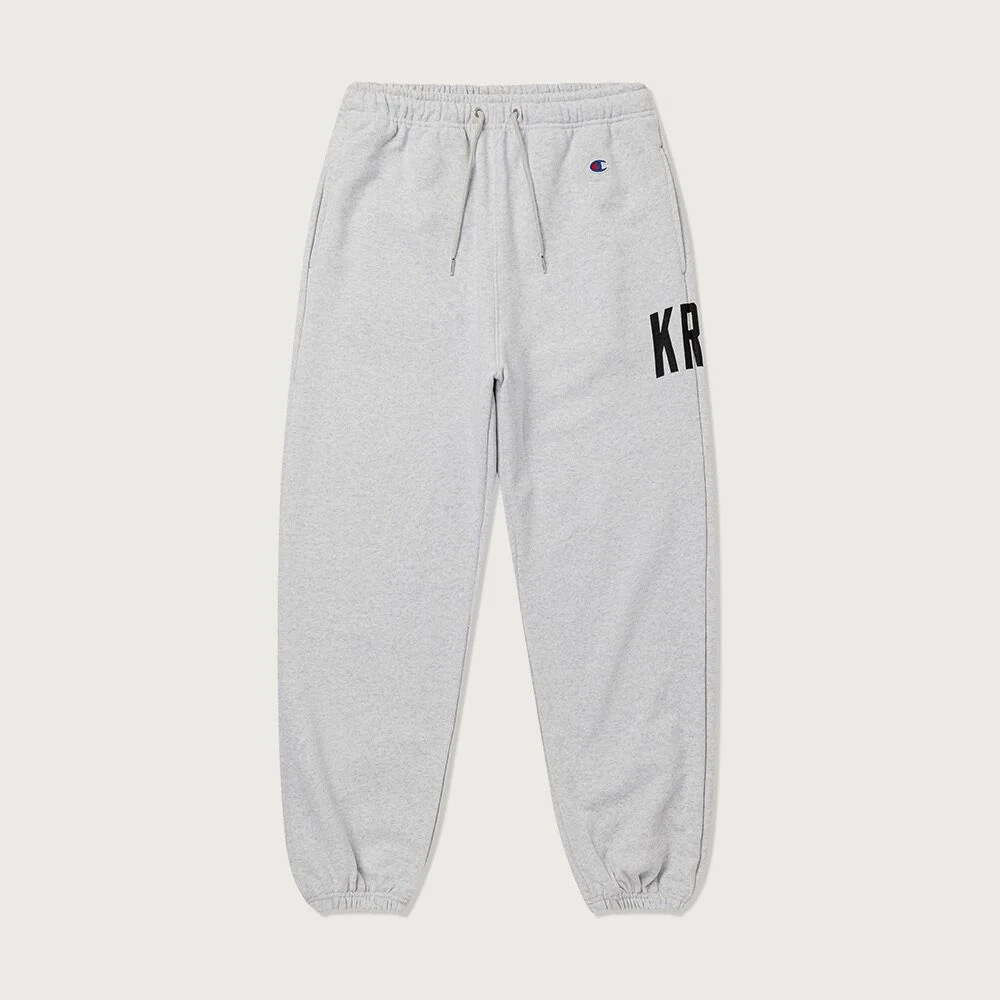 Champion X Compact Record Bar 大 標誌 衛衣 褲子 Light Grey