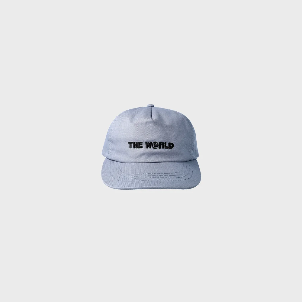 5 Panel Embroidery Cap light gray