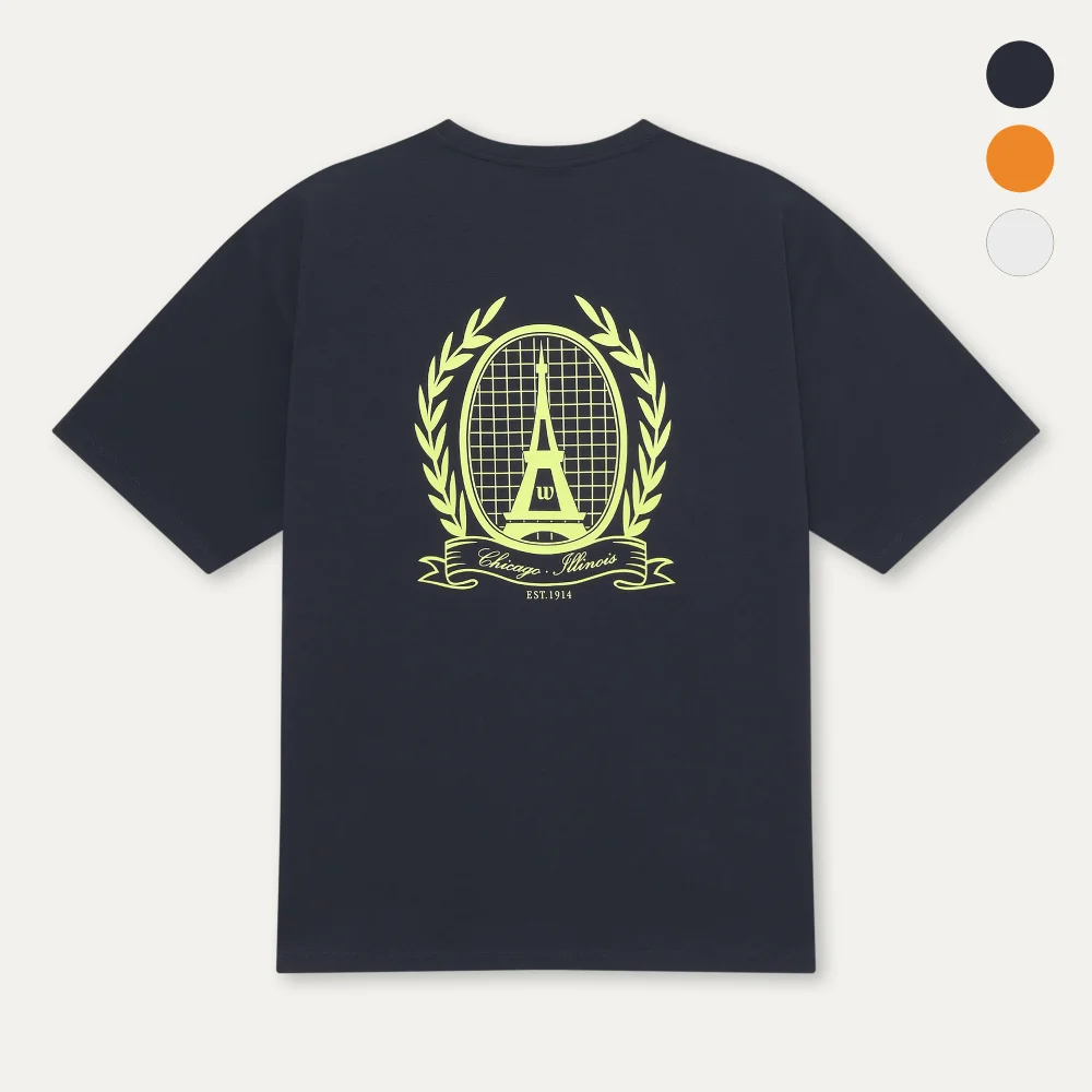 Pure Dry 巴黎 Crest T恤 UNI (3color)