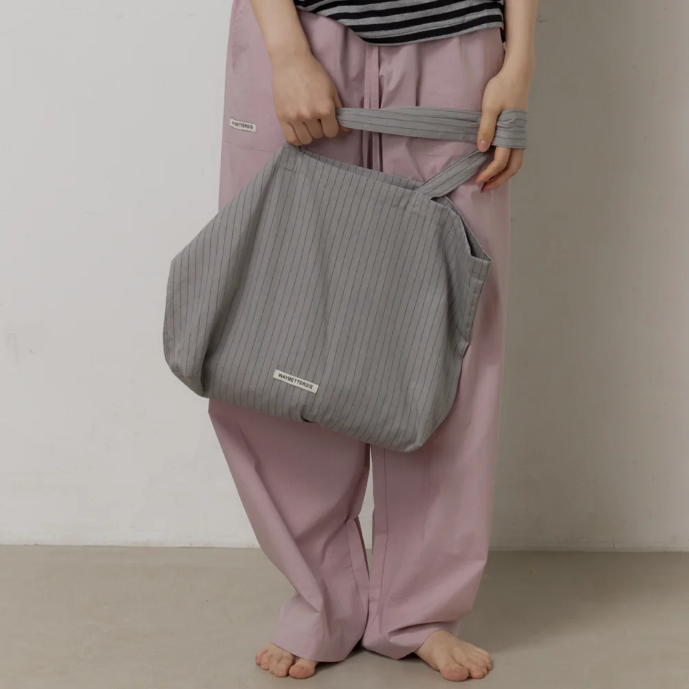 WBS Signature ECO BAG (Grey Stripe)
