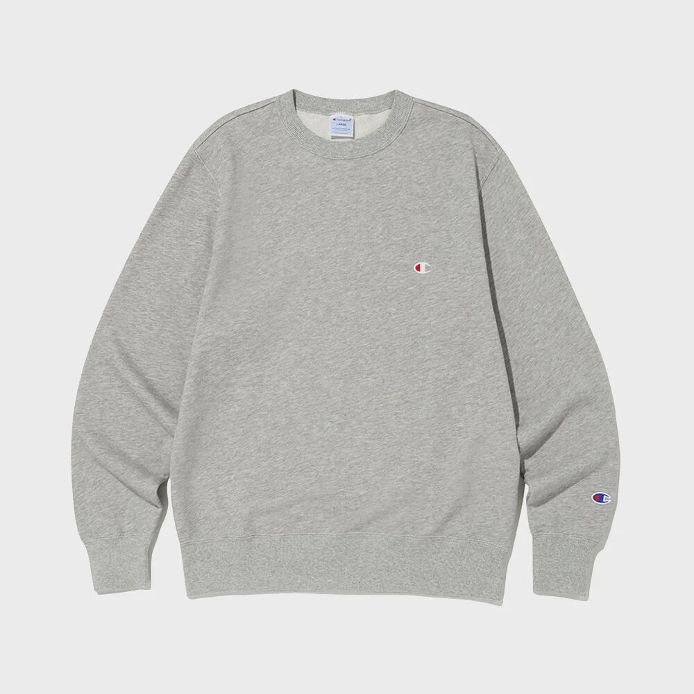 C標誌 圓領 衛衣 Normal Grey