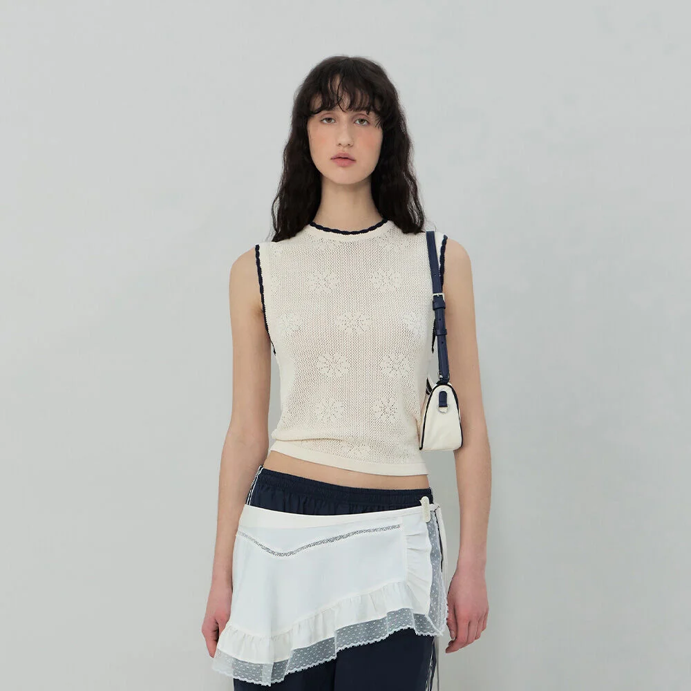 DAISY KNIT TOP (IVORY)